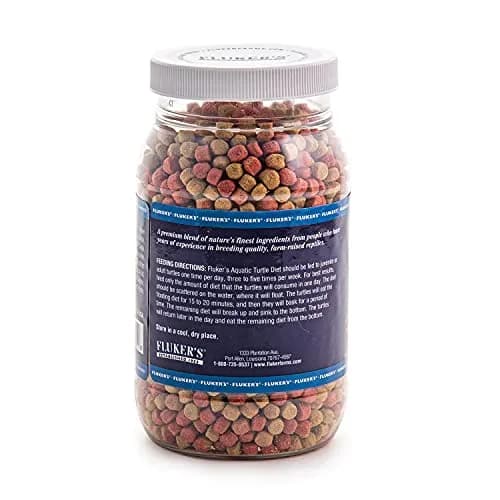 Fluker's Aquatic Turtle Diet Food Pellets 227 g (8 oz) | Balanced Nutrition for Freshwater Turtles thumbnail 2