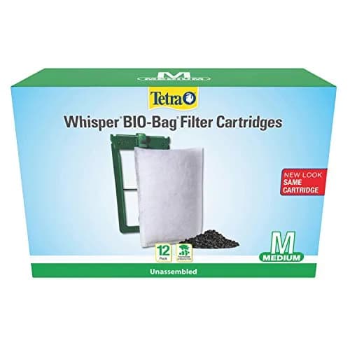 Tetra Aquarium Bio-Bag Medium Filter Cartridges 12 Count | Keeps Aquarium Water Clear & Odor-Free thumbnail 1