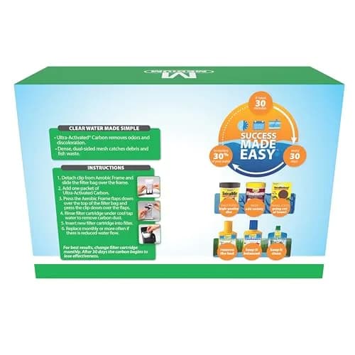 Tetra Aquarium Bio-Bag Medium Filter Cartridges 12 Count | Keeps Aquarium Water Clear & Odor-Free thumbnail 3