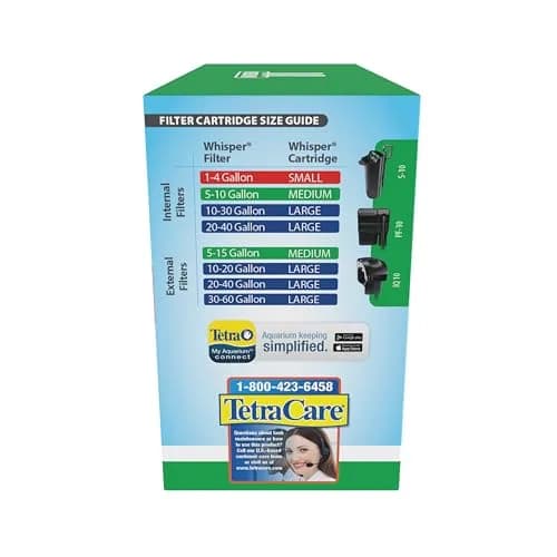 Tetra Aquarium Bio-Bag Medium Filter Cartridges 12 Count | Keeps Aquarium Water Clear & Odor-Free thumbnail 4