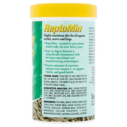 Tetra ReptoMin Floating Food Sticks 105 g (3.7 oz) | Scientifically Formulated Daily Diet for Aquatic Turtles, Newts & Frogs thumbnail 4