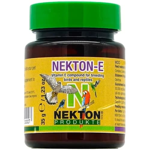 Nekton-E Vitamin E Supplement for Birds, 35gm (1.24 oz) | Supports Fertility & Health thumbnail 1