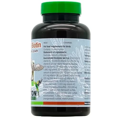 Nekton Bio Bird Feathering Supplement 150g (5.29 oz) | Promotes Strong, Healthy Plumage thumbnail 2