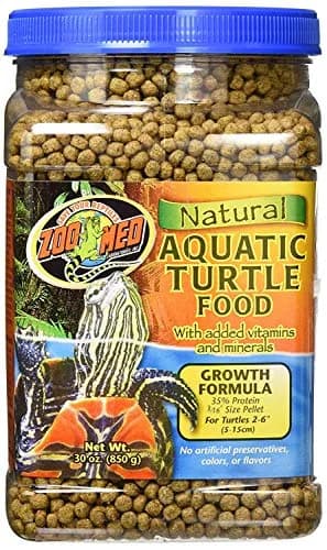 Zoo Med Aquatic Turtle Food Growth Formula 30 oz. | Floating Pellet for All Life Stages thumbnail 1