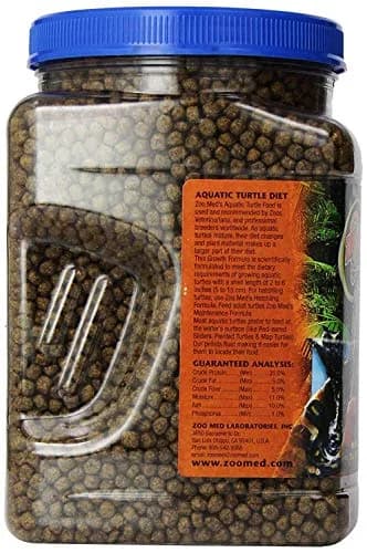 Zoo Med Aquatic Turtle Food Growth Formula 30 oz. | Floating Pellet for All Life Stages thumbnail 2