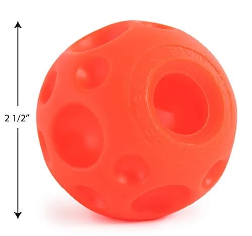 Omega Paw Tricky Treat Ball Large Orange | Interactive Treat Dispensing Dog Toy thumbnail 5