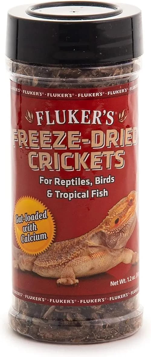 Fluker's Freeze Dried Mealworms 48g (1.7 oz) | Nutrient-Rich Pet Food for Reptiles, Birds, Fish, Hedgehogs — 1.2 Ounce