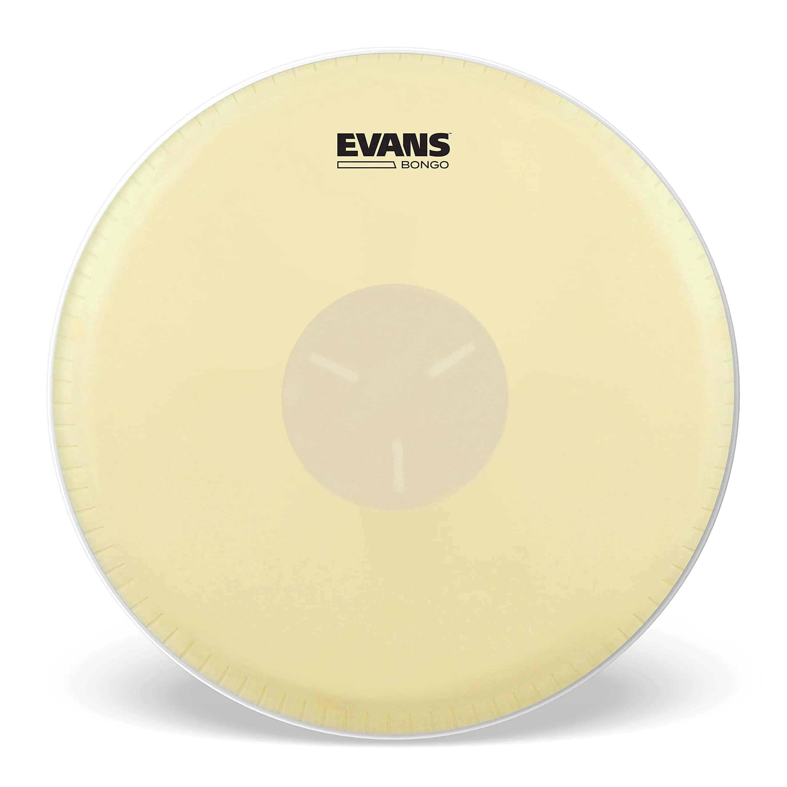 Evans Tri-Center Bongo Drum Head 7.25 Inch (18.4 cm) | Two-Ply 10mil Film with 2.25" Center Patch