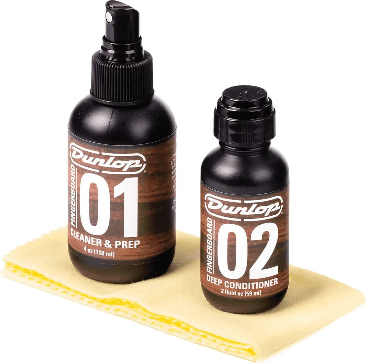 Jim Dunlop System 65 Guitar Fingerboard Kit | Complete Care & Maintenance for Guitar & Bass
