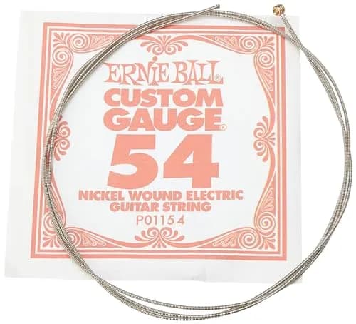 Ernie Ball Beefy Slinky Nickel Wound Electric Guitar Strings, 11-54 Gauge (P02627) | Long-lasting, optimal for detuning, USA import thumbnail 4