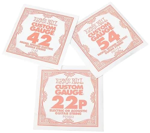 Ernie Ball Beefy Slinky Nickel Wound Electric Guitar Strings, 11-54 Gauge (P02627) | Long-lasting, optimal for detuning, USA import thumbnail 3
