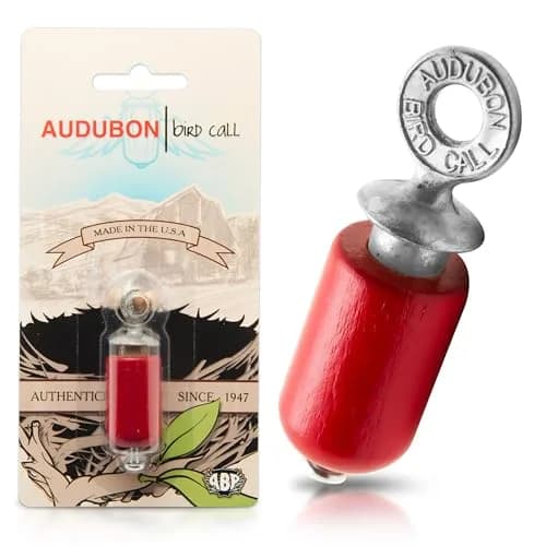 Audubon Red Bird Call | Hand-Tuned Birchwood & Zinc Metal thumbnail 7