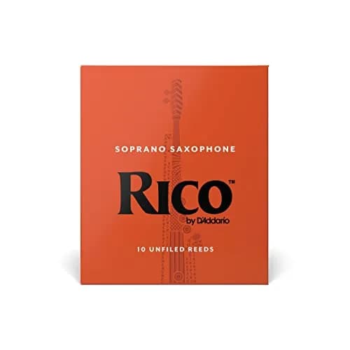 Rico Organic Soprano Saxophone Reeds, Strength 3.0, Pack of 10 | USDA Certified Organic thumbnail 2