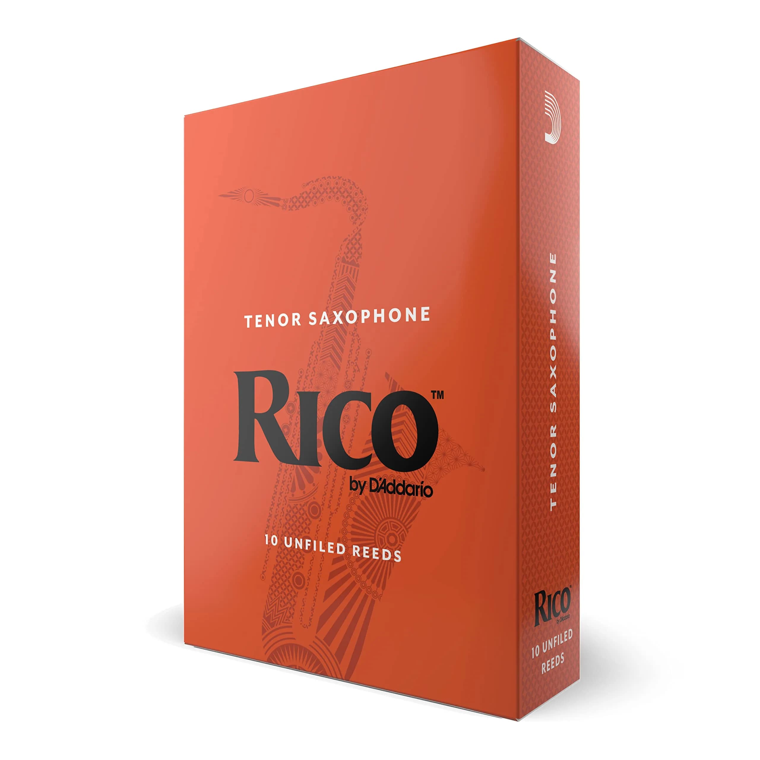 D'Addario Rico Organic Tenor Sax Reeds Strength 2.0 | Easy Response & Clear Sound