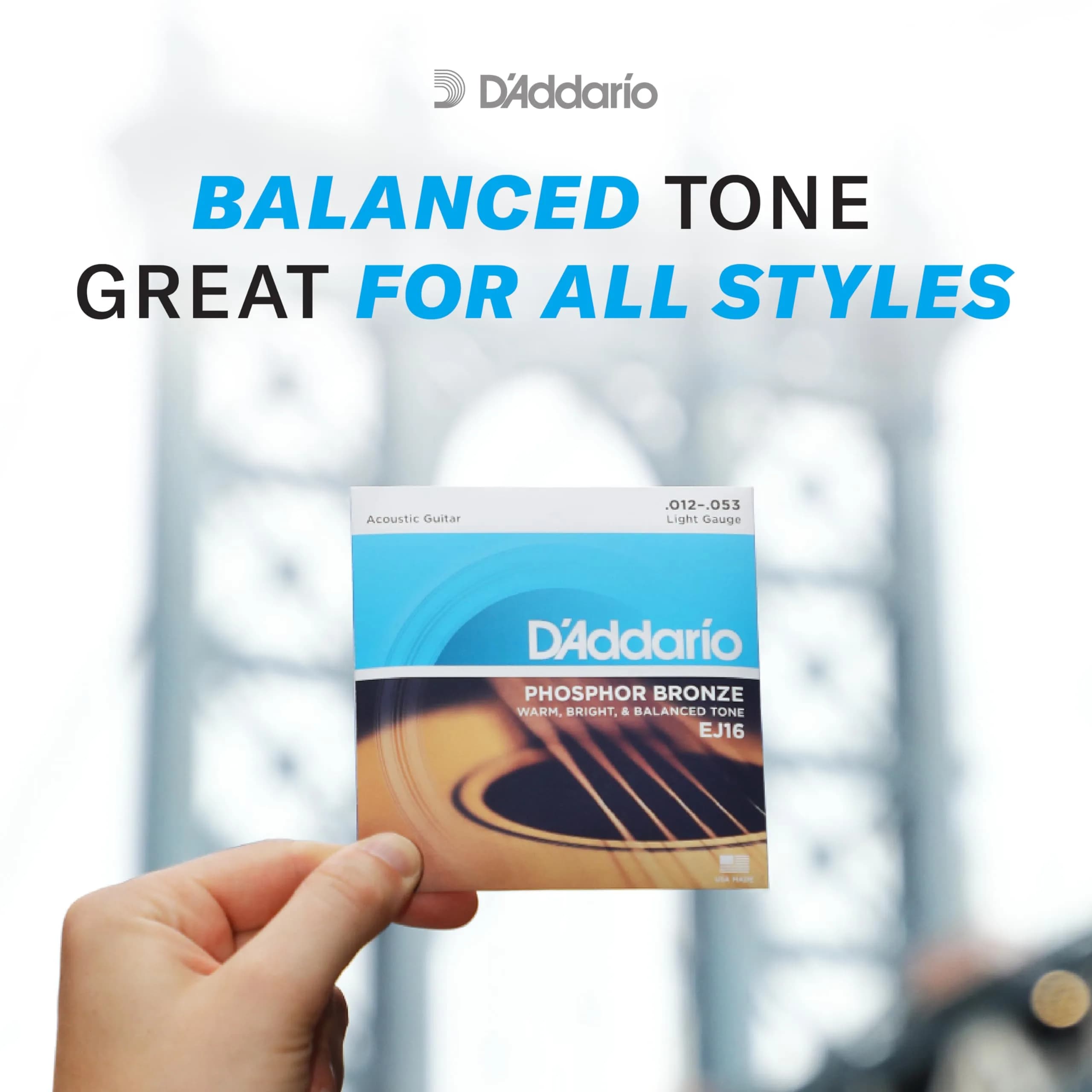 D'Addario PB030 Phosphor Bronze Wound Acoustic Guitar Single String, .030 Gauge (0.76 mm) - view 3