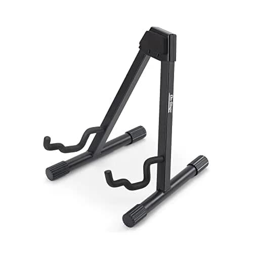 On-Stage GS7462B Professional A-Frame Guitar Stand | Holds Electric, Acoustic, Bass Guitars, Amps, Mixers thumbnail 1