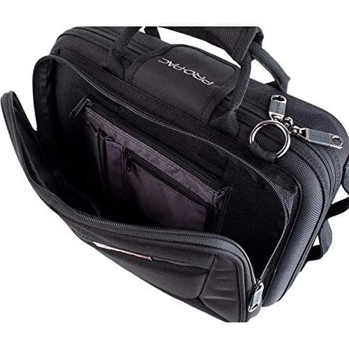 ProTec Protec Oboe Pro Pac | Weather-Resistant Wind & Woodwind Instrument Bag (Black, Model PB315) thumbnail 4