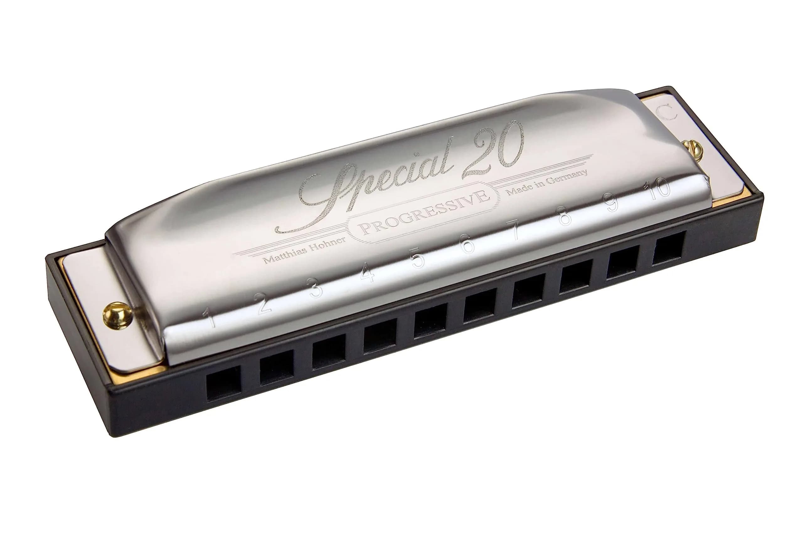 Hohner Special 20 Harmonica, Key of F | Pro Quality 20 Reeds Richter Tuning