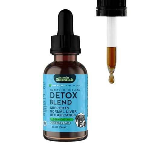 Animal Essentials Detox Blend - Liver Support for Dogs & Cats | Organic Herbal Formula, 1 Fl Oz thumbnail 1