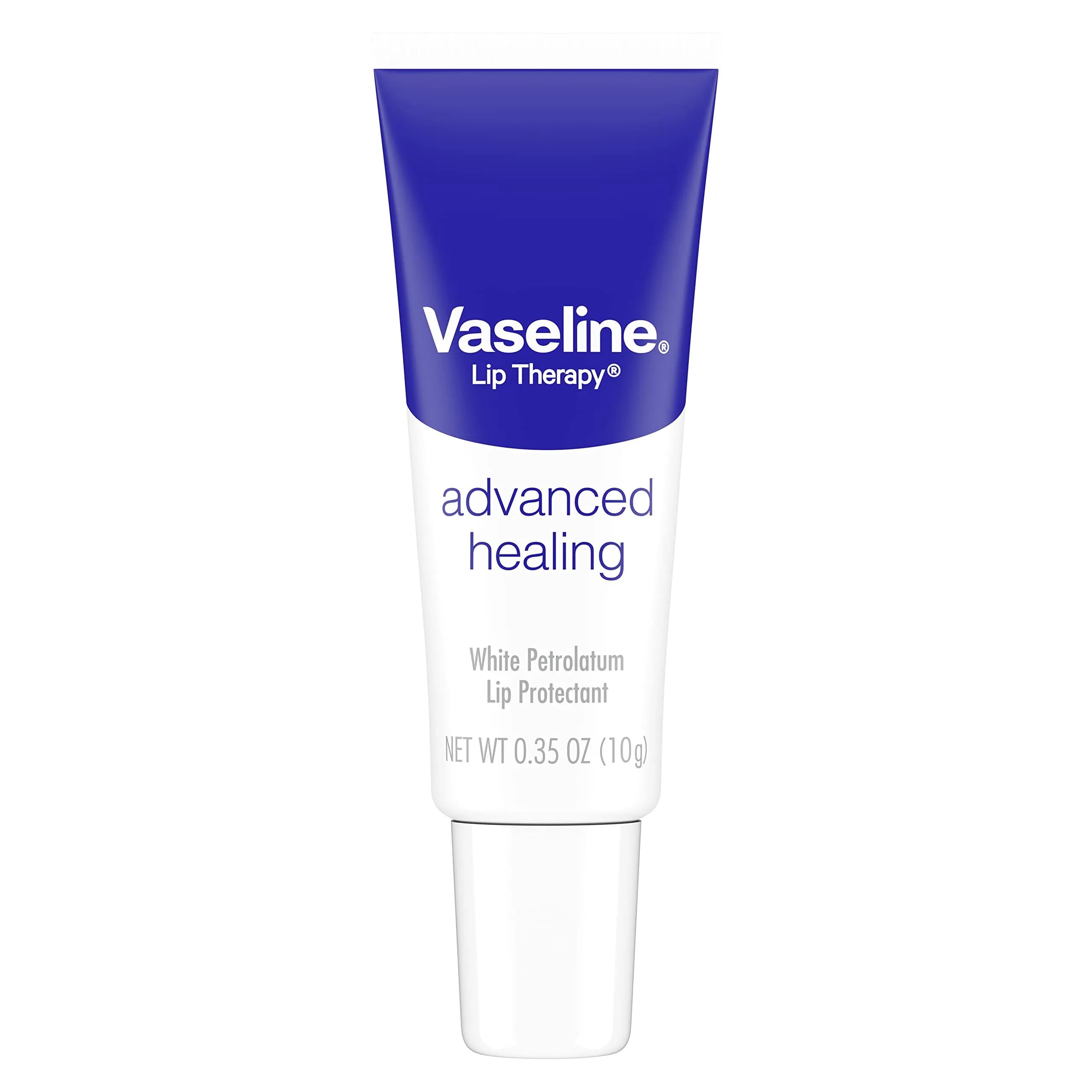 Vaseline Lip Therapy Advanced Healing Lip Balm Tube 9.9g (0.35 oz) | Soothes Dry, Cracked Lips