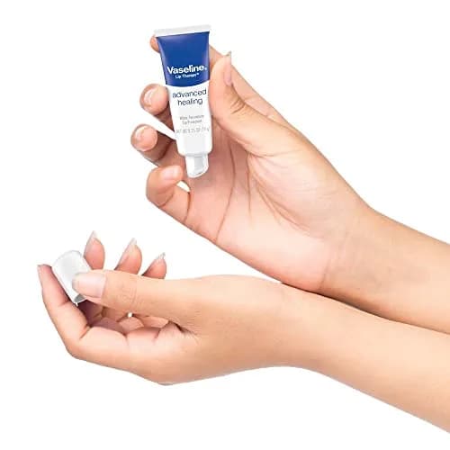 Vaseline Lip Therapy Advanced Healing Lip Balm Tube 9.9g (0.35 oz) | Soothes Dry, Cracked Lips thumbnail 4