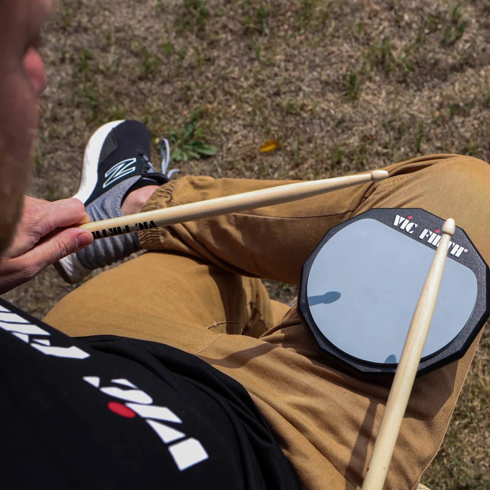 Vic Firth 6-inch Single-Sided Practice Pad | Realistic Drumhead Feel & Response thumbnail 4