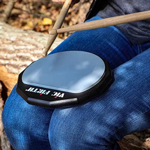 Vic Firth 6-inch Single-Sided Practice Pad | Realistic Drumhead Feel & Response thumbnail 3