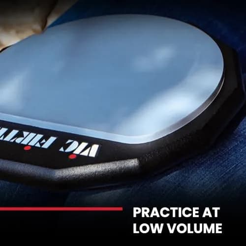 Vic Firth PAD6D 6" Double-Sided Practice Pad | Realistic Drumhead Feel & Quick Rebound thumbnail 6