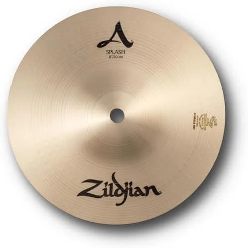 Zildjian 8" A Series Splash Cymbal | Bright, Short, Expressive Effect thumbnail 1