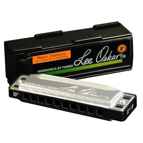 Lee Oskar Major Diatonic Harmonica in B Flat | Handcrafted Japanese Brass & Steel thumbnail 1