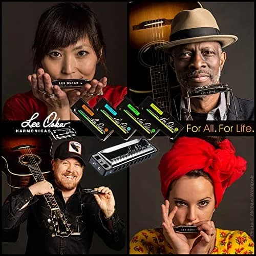 Lee Oskar Major Diatonic Harmonica in B Flat | Handcrafted Japanese Brass & Steel thumbnail 8