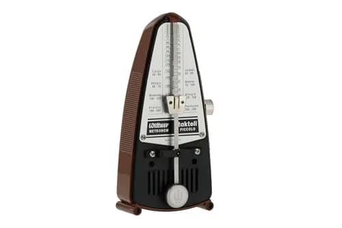 Wittner Taktell Piccolo Metronome Mahogany-Brown | Precision Tempo Control for Musicians thumbnail 1