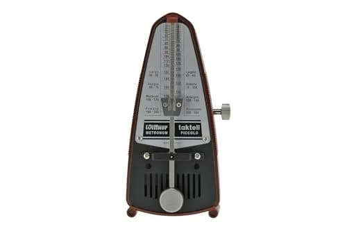 Wittner Taktell Piccolo Metronome Mahogany-Brown | Precision Tempo Control for Musicians thumbnail 2