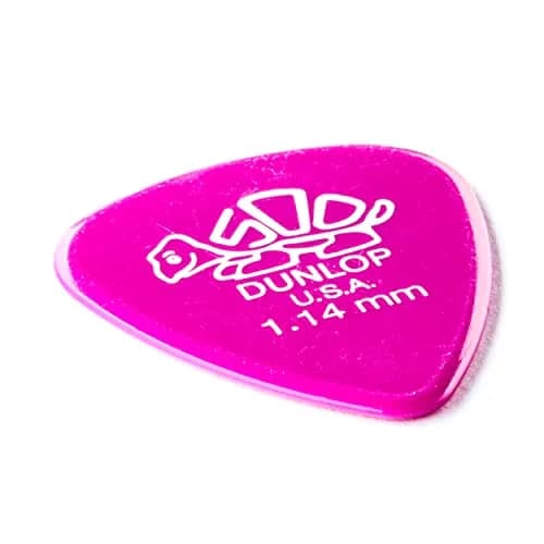 Jim Dunlop Delrin 500 Pick 1.14MM | 12 Pack for Guitar & Bass thumbnail 3