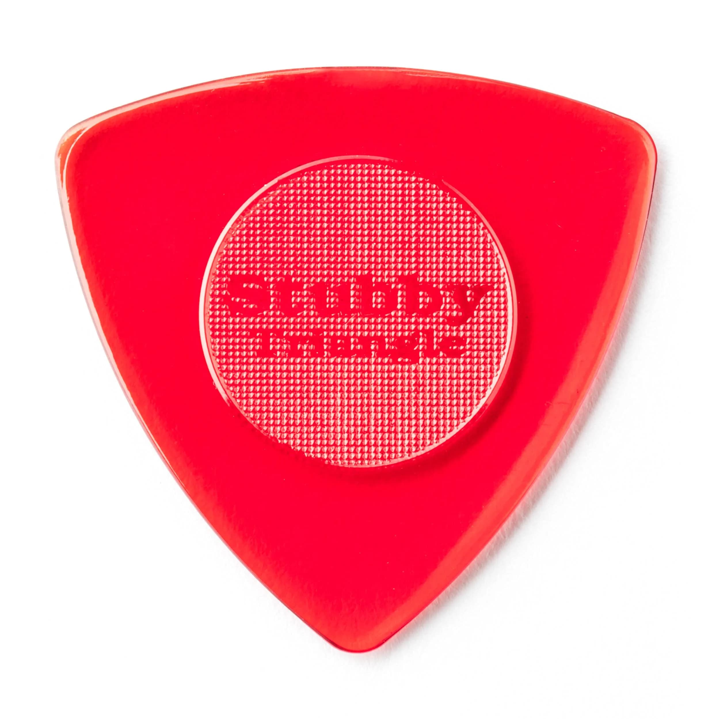 Jim Dunlop Tri Stubby 3.0mm Guitar Picks - 6 Pack | Bright, Contoured Lexan Picks for Powerful Attack — 24-Pack