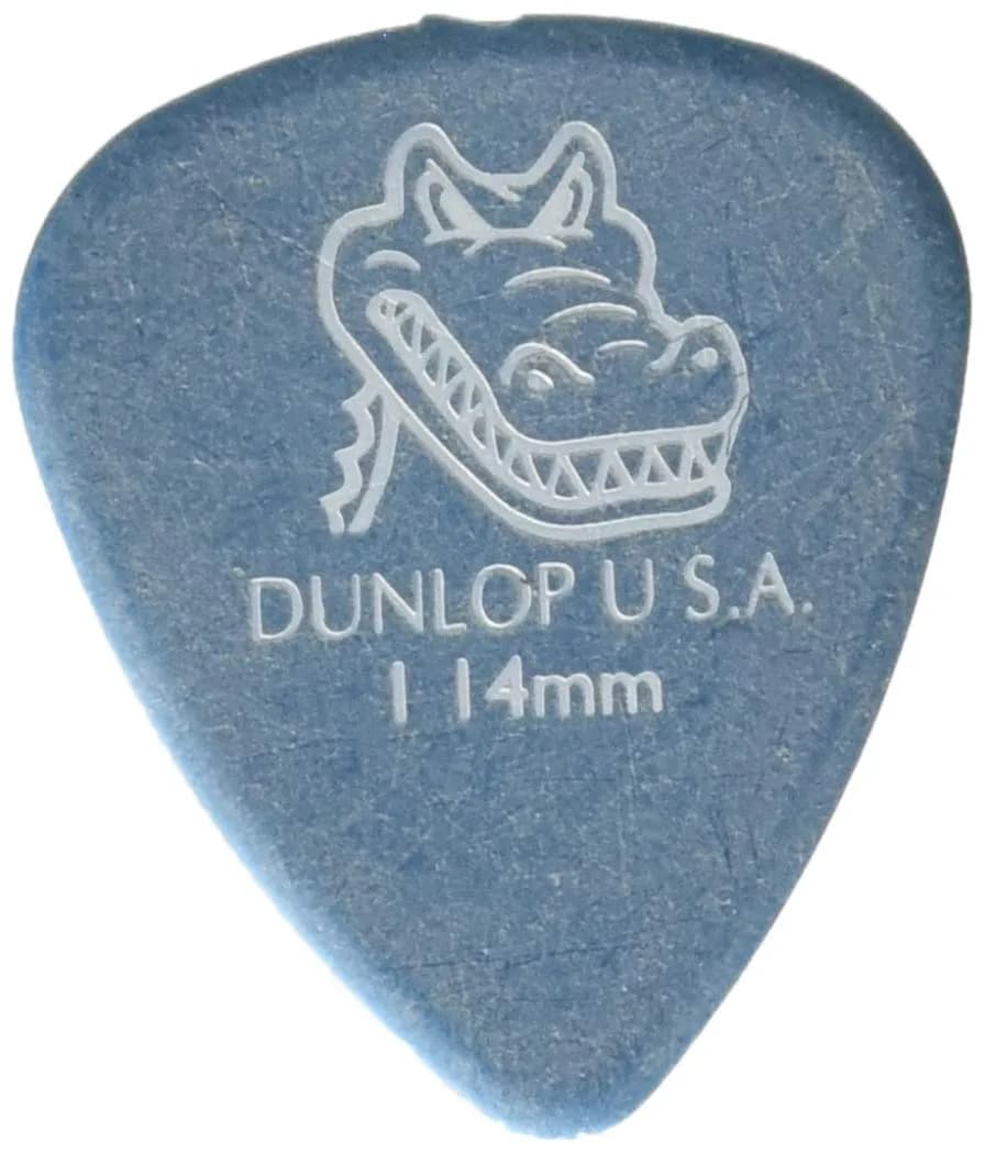 Jim Dunlop Gator Grip® Guitar Picks 1.14mm - 72 Pack | Superior Control & Non-Slip Grip — 72-Pack