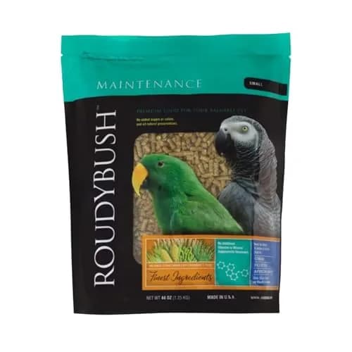 RoudyBush Daily Maintenance Bird Food Small Pellets 1.25 kg (44 oz) | Scientifically Formulated Nutrition thumbnail 1