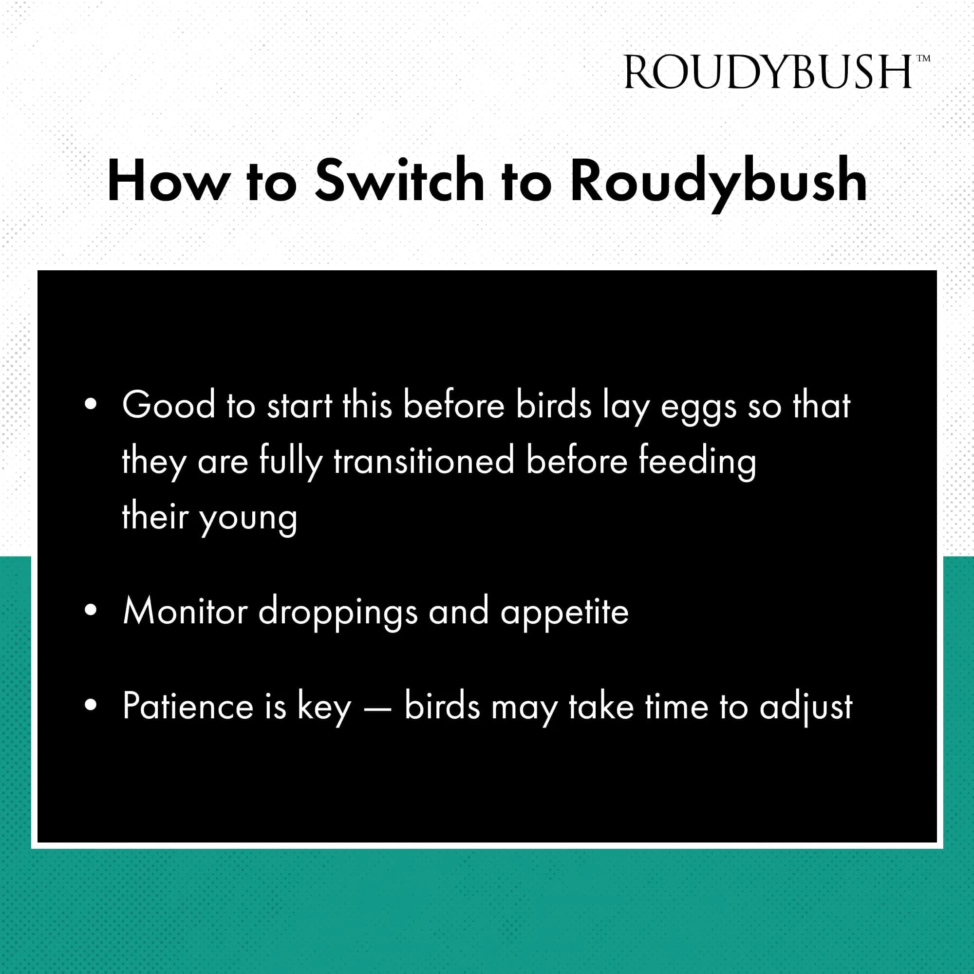 RoudyBush Daily Maintenance Bird Food Small Pellets 1.25 kg (44 oz) | Scientifically Formulated Nutrition - view 7