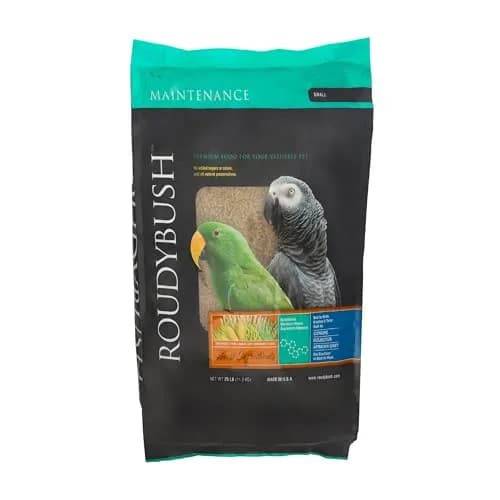 RoudyBush Daily Maintenance Bird Food Small Pellets 12.11 kg (25 lb) | Scientifically Formulated for Birds thumbnail 1