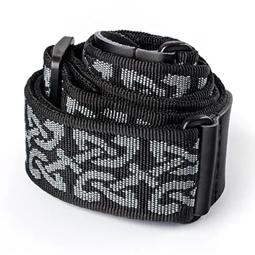 Jim Dunlop Classic Celtic Gray Guitar Strap | Adjustable Nylon Webbing with Custom Buckles thumbnail 1
