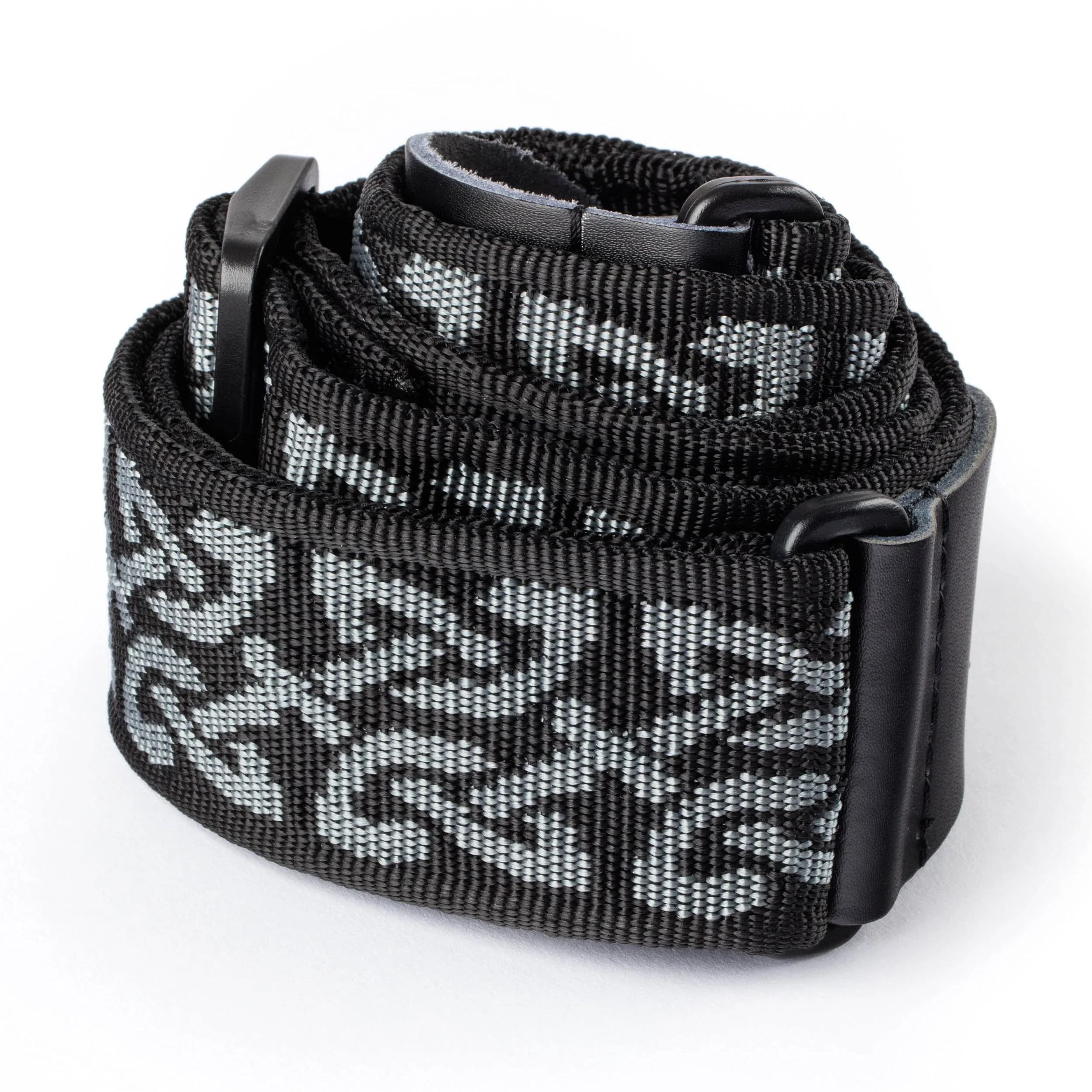 Jim Dunlop Classic Celtic Gray Guitar Strap | Adjustable Nylon Webbing with Custom Buckles - main product image