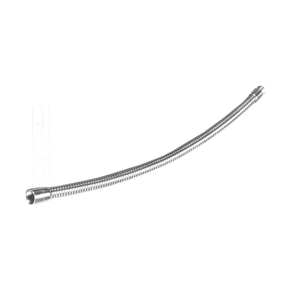 OnStage 19" Chrome Gooseneck Microphone Stand Attachment | Flexible Chrome Gooseneck for Mics