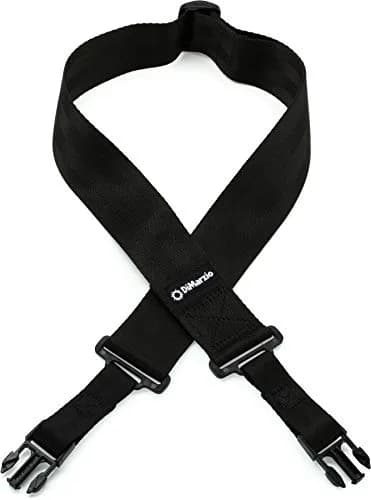 DiMarzio Cliplock Strap Black 43.5-63.5 inches | Durable Nylon, Light & Heavy Load Support thumbnail 1