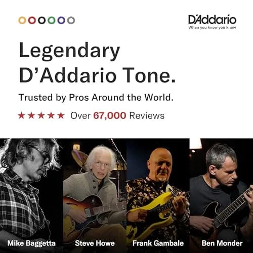D'Addario EJ10 80/20 Bronze Acoustic Guitar Strings, Extra Light 10-47 | Bright, Treble-Heavy Tone thumbnail 3