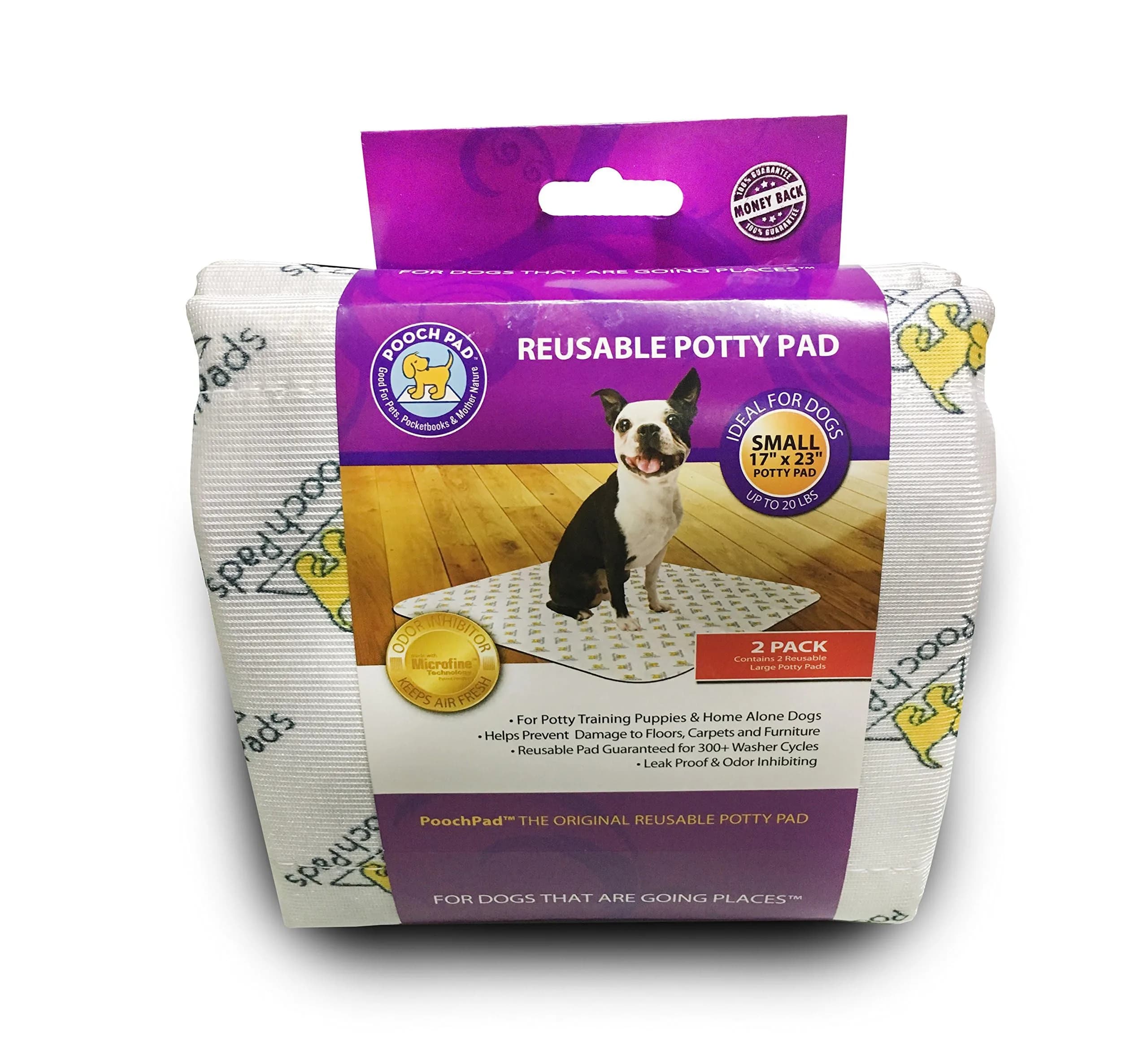 PoochPad Original Washable Dog Potty Pad 17x23 inches | Leakproof & Odor Control (70-120 chars)