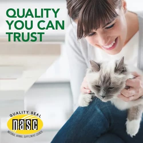Vet's Best Cat Hairball Relief Digestive Aid Chewable Tablets, 60 Count | Vet Formulated Hairball Support Remedy thumbnail 5