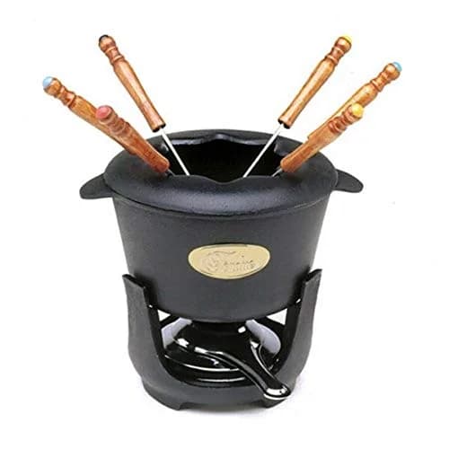 Norpro Cast Iron Fondue 1 EA | Durable 6-Cup Pot for Home & Kitchen Use thumbnail 1