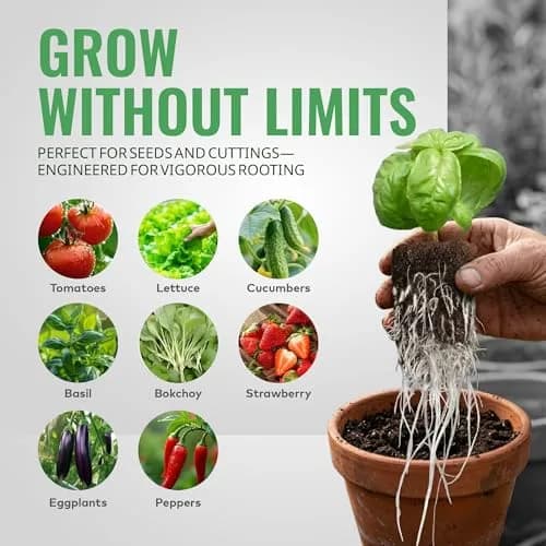 General Hydroponics GH3253 Rapid Rooter Replacement Plugs 50 Count | Organic Soilless Grow Plugs for Seedlings & Cuttings thumbnail 5