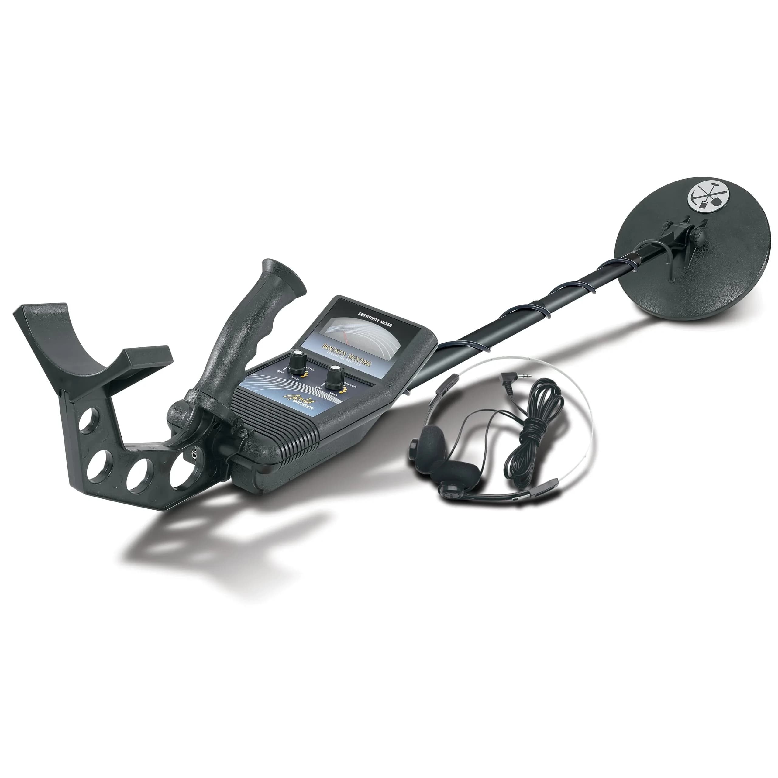 Bounty Hunter Gold Digger Kids Metal Detector | 7-inch Waterproof Coil, Lightweight Beginner Treasure Hunter - main product image