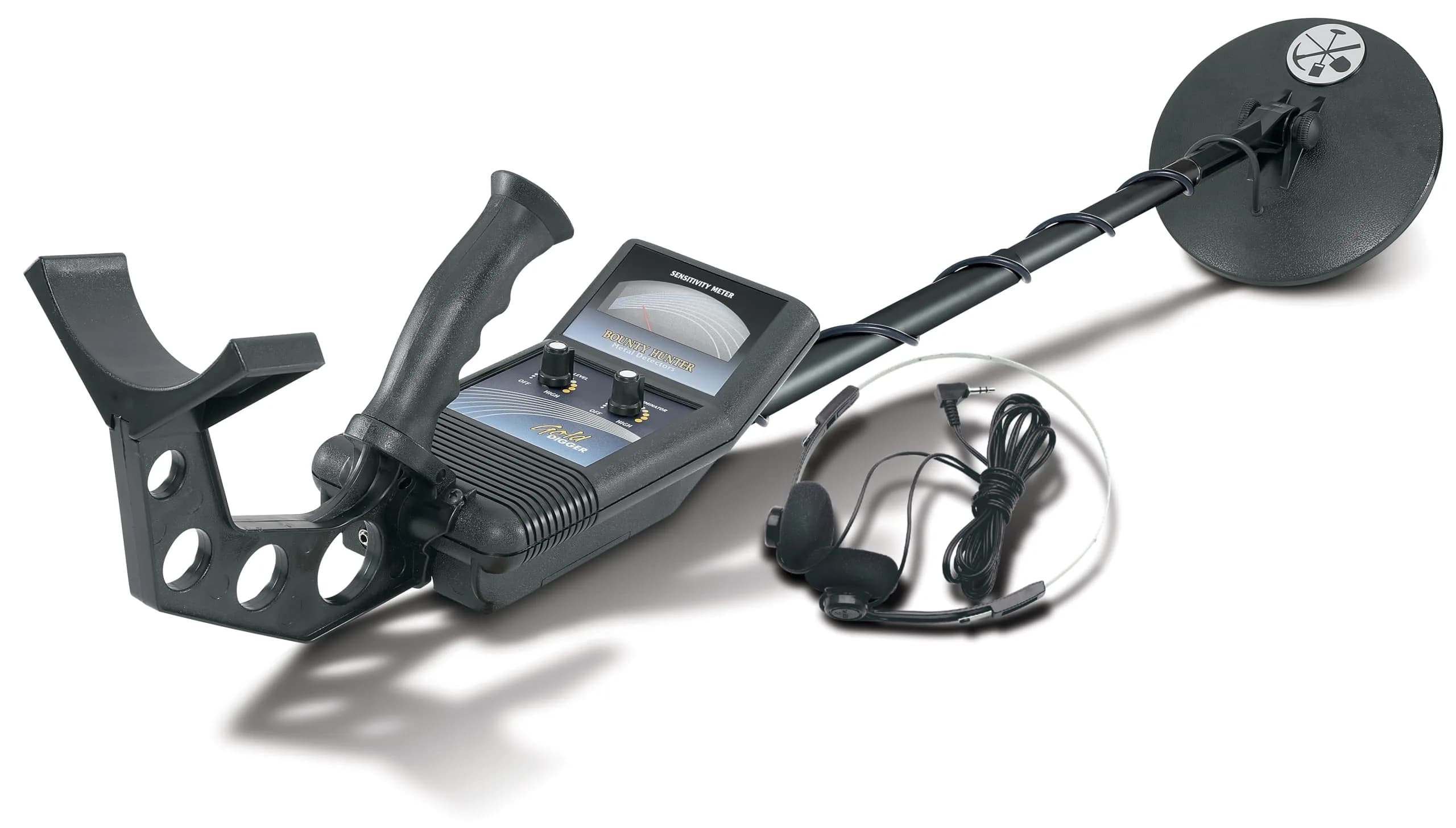 Bounty Hunter Gold Digger Kids Metal Detector | 7-inch Waterproof Coil, Lightweight Beginner Treasure Hunter - main product image